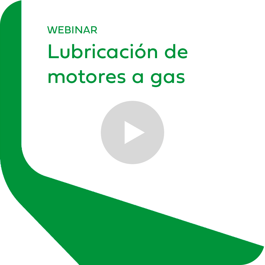 Lubricación de motores a gas - Portada - Webinar