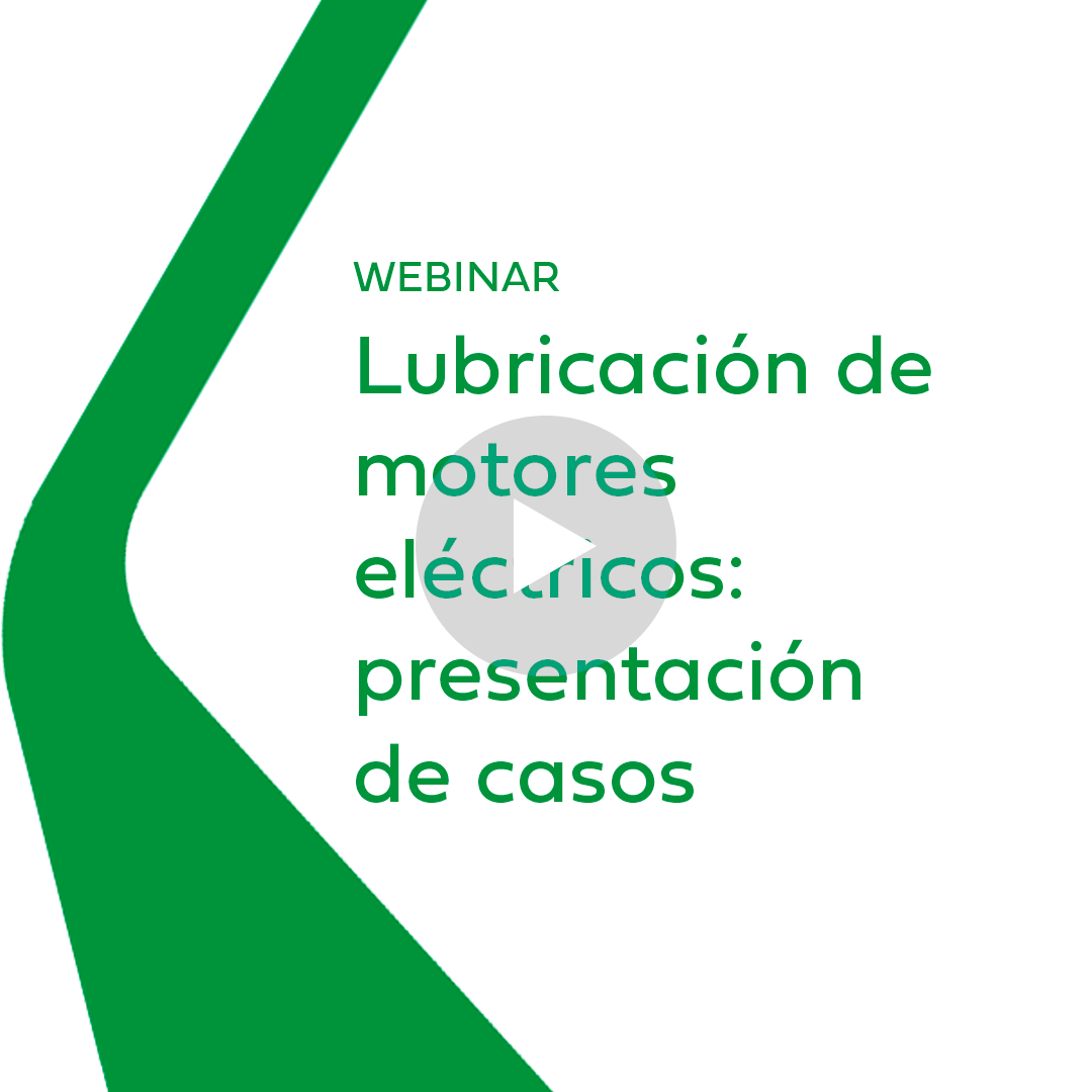 Lubricación de motores eléctricos - Portada - Webinar