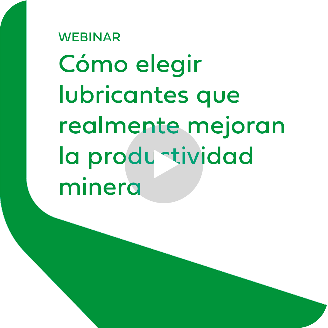 Lubricantes - Productividad minera - Portada - Webinar